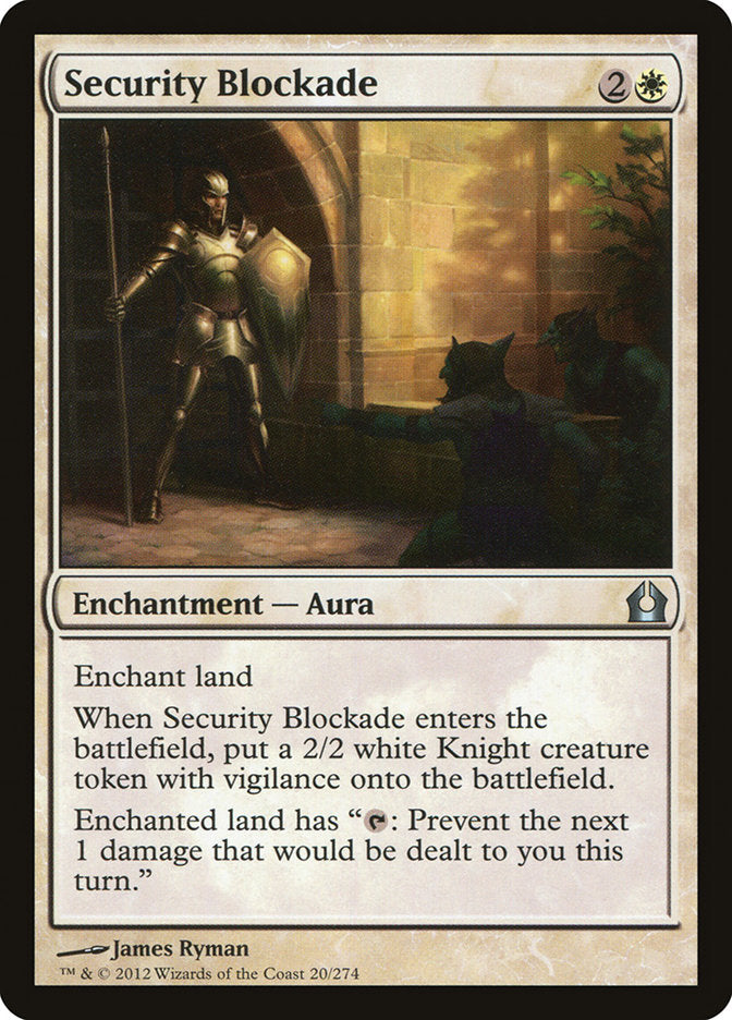 Security Blockade - 20 (Foil)