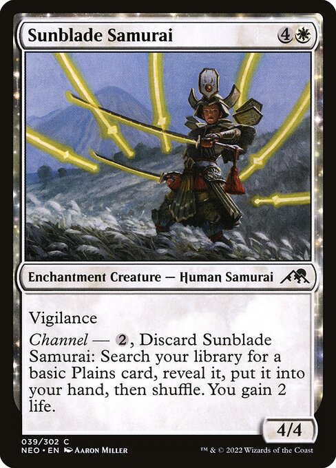 Sunblade Samurai NEO #39 Non-Foil
