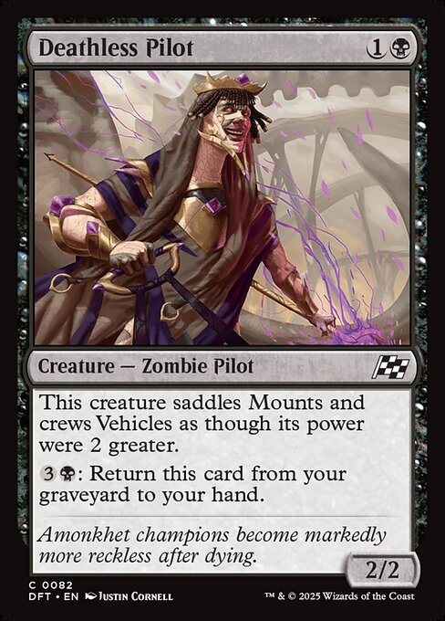 Deathless Pilot - 82 (Normal) Near Mint_Non-Foil