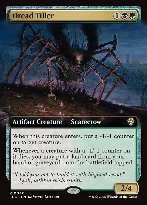 Dread Tiller ECC #40 Non-Foil