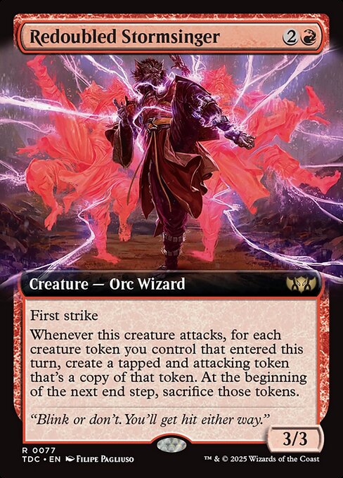 Redoubled Stormsinger - 77 (Normal) Near Mint_Non-Foil