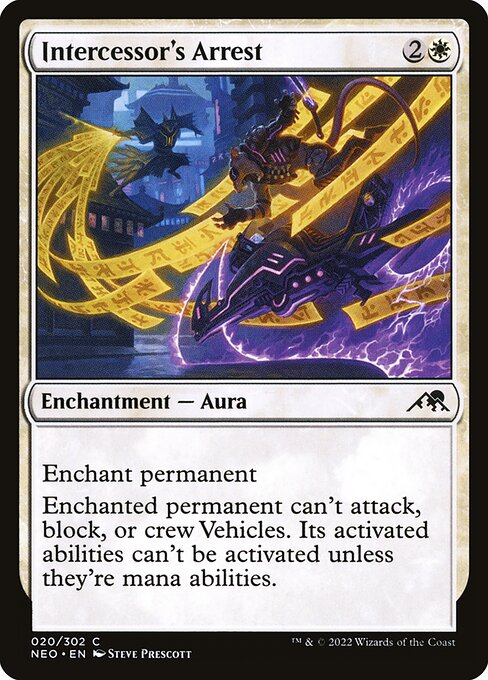 Intercessor's Arrest NEO #20 Non-Foil