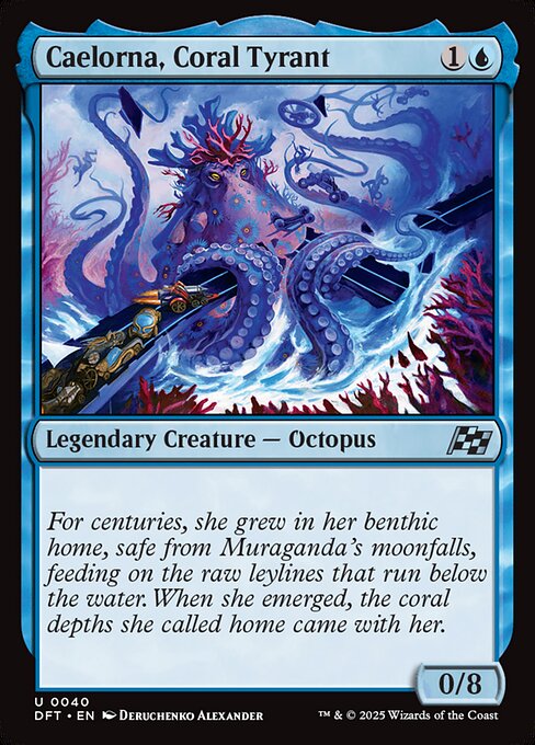 Caelorna, Coral Tyrant - 40 (Normal) Near Mint_Non-Foil
