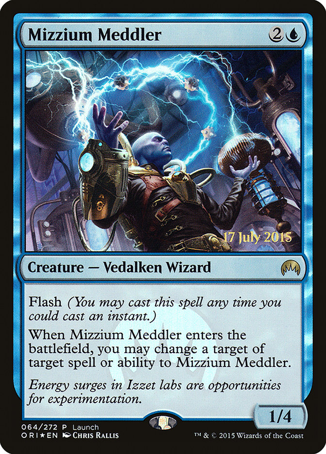 Mizzium Meddler - 64 (Foil)