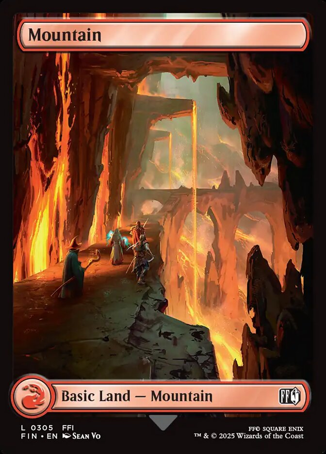 Mountain - 305 (Foil) (JP)