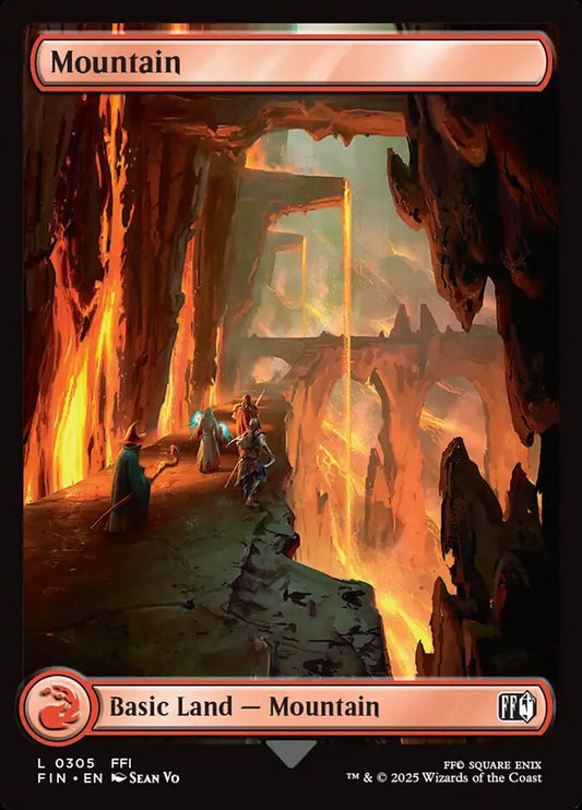 Mountain - 305 (Foil) (JP)