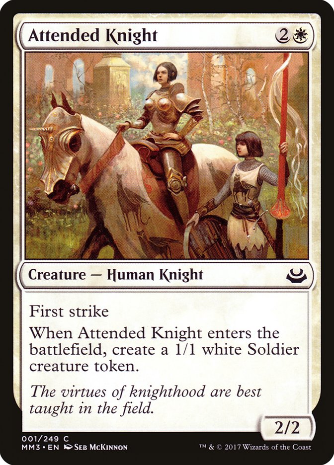 Attended Knight - 1