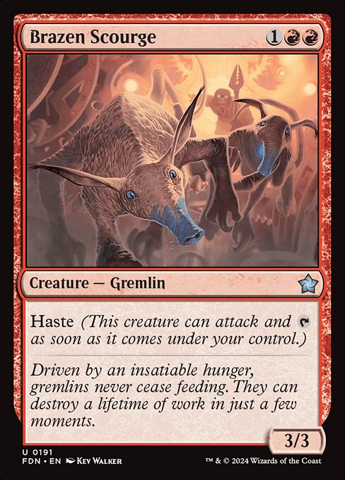 Brazen Scourge (Non Foil) near_mint