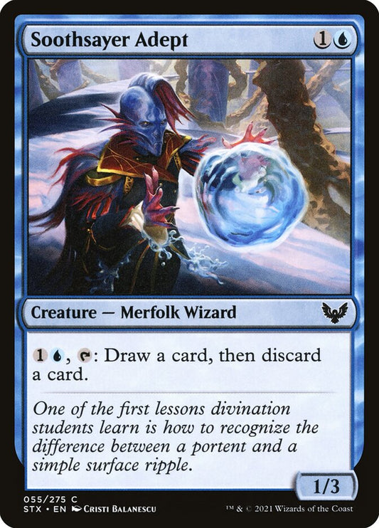 Soothsayer Adept - 55 (Foil)