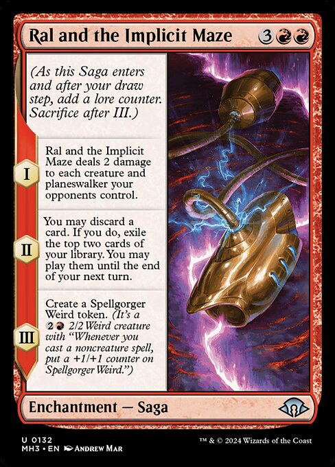 Ral and the Implicit Maze - 132 (Normal) Near Mint_Non-Foil