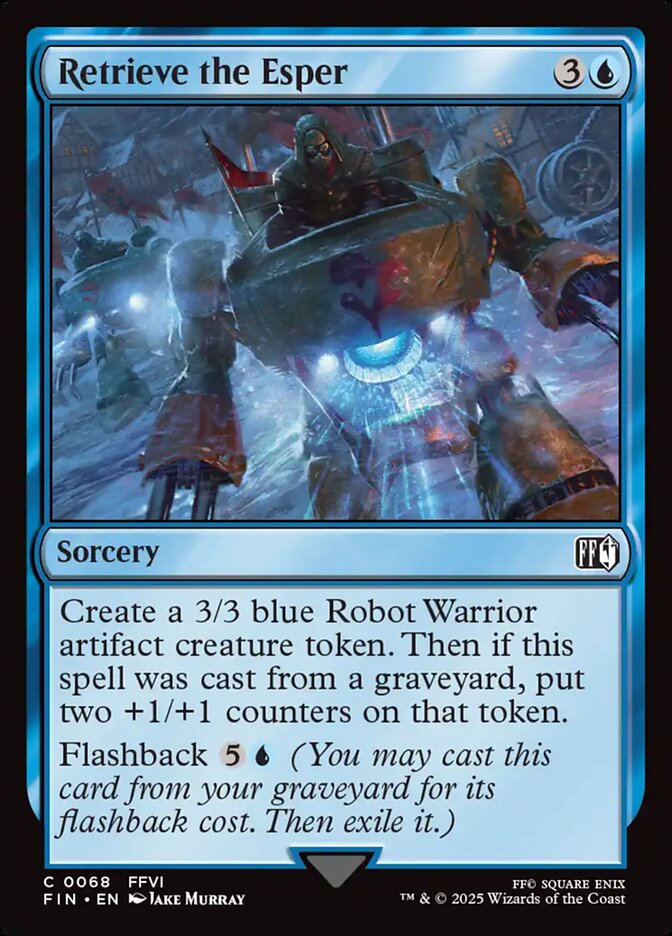 Retrieve the Esper - 68 (Foil) (JP)
