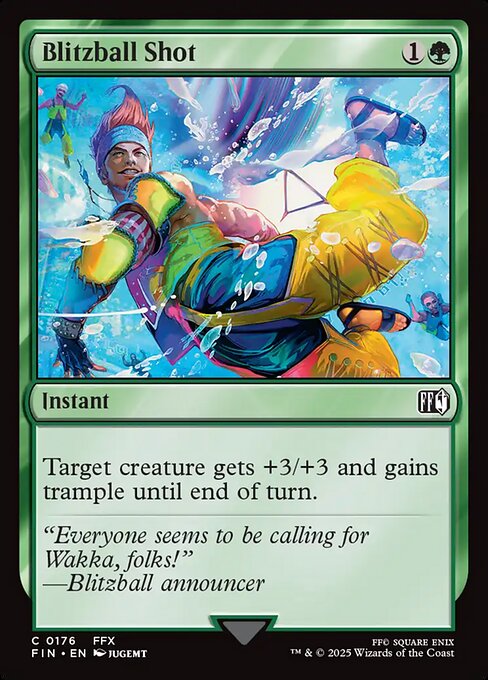 Blitzball Shot - 176 (Normal) Near Mint_Non-Foil