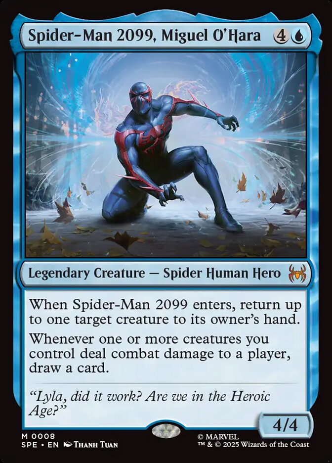 Spider-Man 2099, Miguel O'Hara - 8 (Foil)