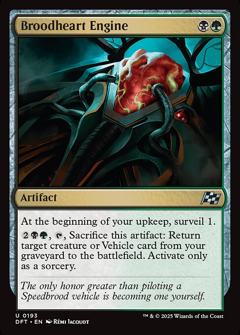 Broodheart Engine - 193 (Normal) Near Mint_Non-Foil