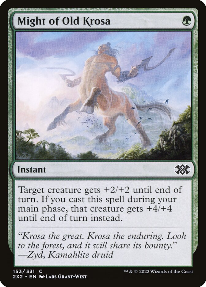 Might of Old Krosa - 153 (Foil)