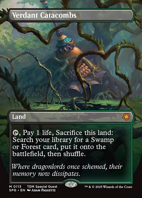 Verdant Catacombs - 113 (Normal) Near Mint_Non-Foil