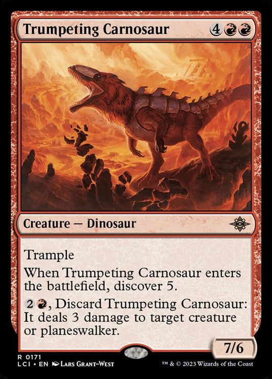 Trumpeting Carnosaur - 171