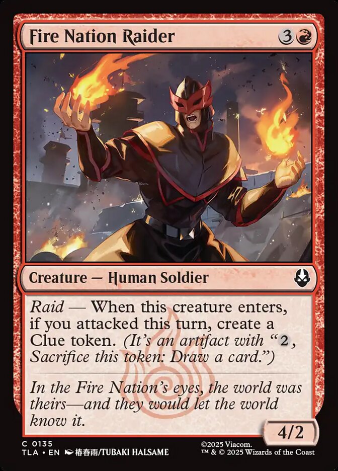 Fire Nation Raider - 135