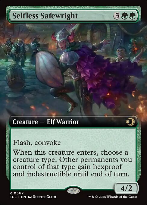 Selfless Safewright ECL #367 Foil