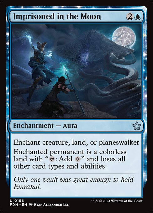 Imprisoned in the Moon (Non Foil) near_mint