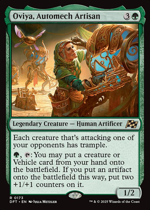 Oviya, Automech Artisan - 173 (Normal) Near Mint_Non-Foil