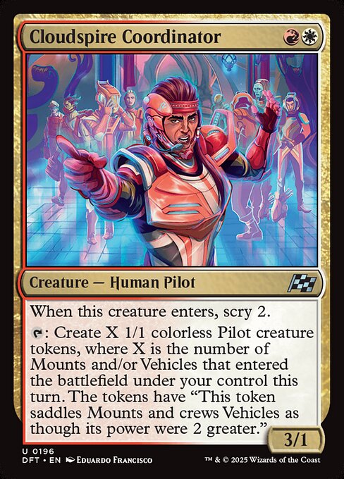 Cloudspire Coordinator - 196 (Normal) Near Mint_Non-Foil