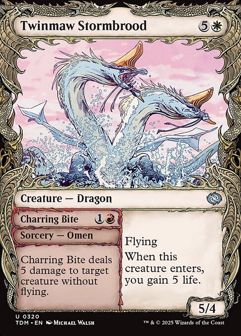 Twinmaw Stormbrood // Charring Bite - 320 (Normal) Near Mint_Non-Foil