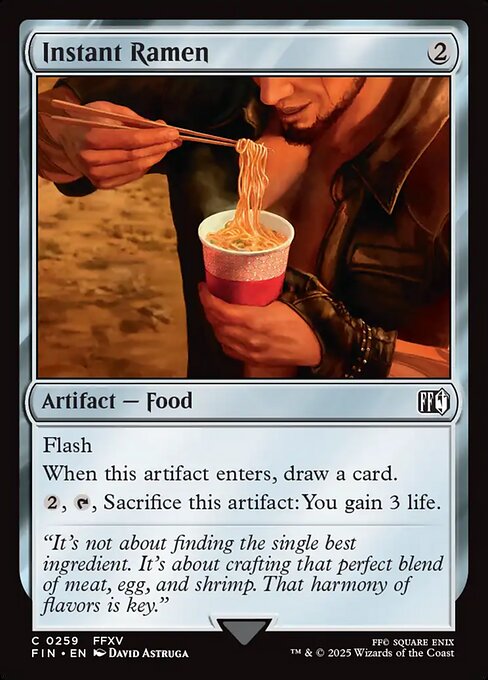 Instant Ramen - 259 (Normal) Near Mint_Non-Foil