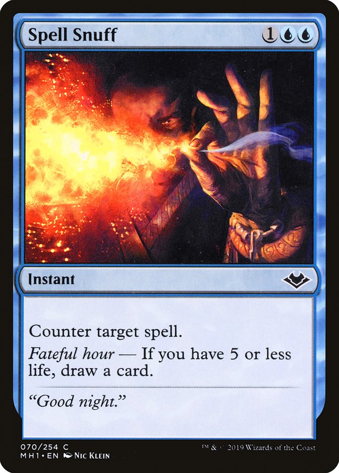 Spell Snuff (MH1 70)