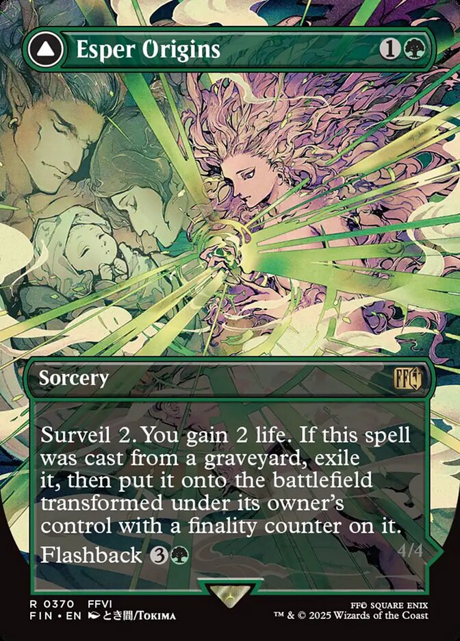 Esper Origins // Summon: Esper Maduin - 370 (Foil) (JP)