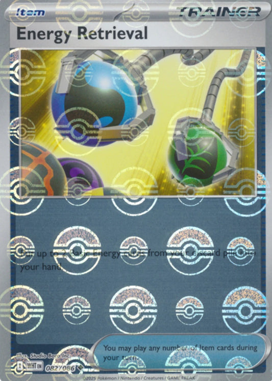 Energy Retrieval (Poke Ball Pattern) - 082/086 (Holo)