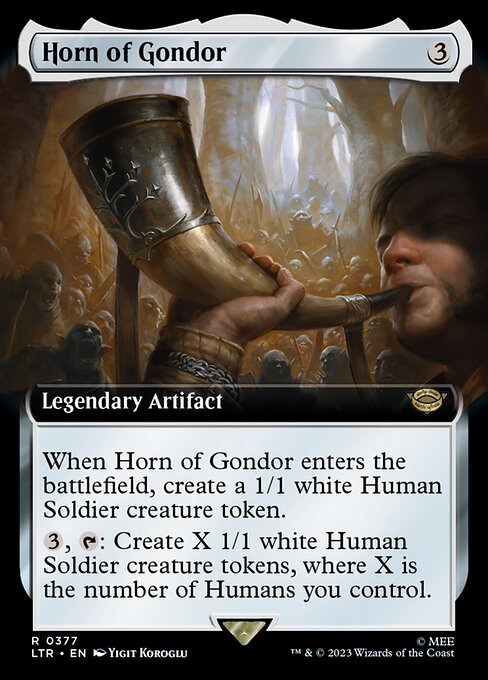 Horn of Gondor - 377 (Normal) Near Mint_Non-Foil