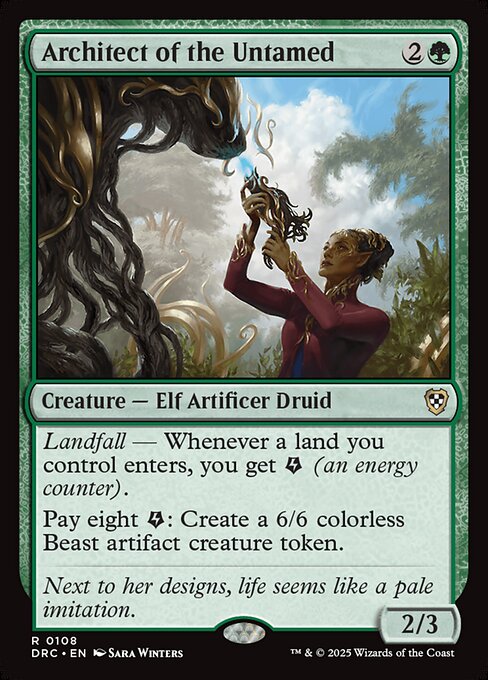 Architect of the Untamed DRC #108 Non-Foil