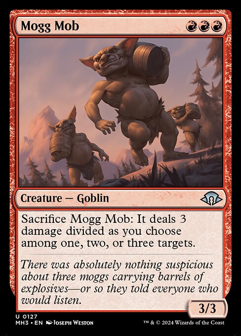 Mogg Mob - 127 (Normal) Near Mint_Non-Foil