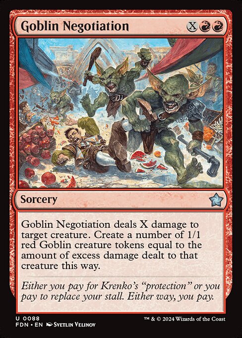 Goblin Negotiation (Non Foil) near_mint
