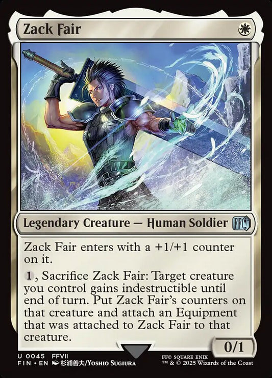 Zack Fair - 45 (Foil) (JP)