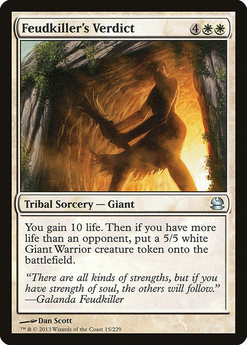 Feudkiller's Verdict - 15 (Normal) Near Mint_Non-Foil