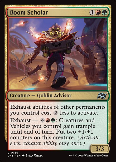 Boom Scholar - 189 (Normal) Near Mint_Non-Foil