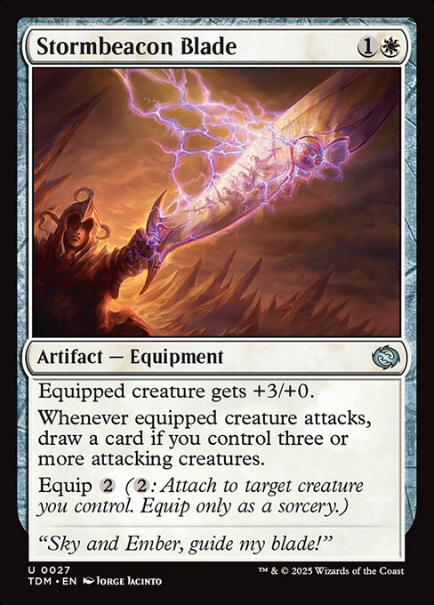 Stormbeacon Blade - 27 (Normal) Near Mint_Non-Foil