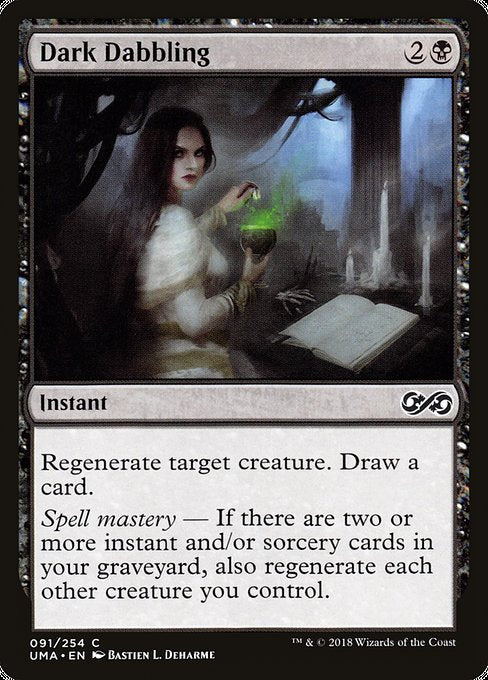 Dark Dabbling - 91 (Normal) Near Mint_Non-Foil