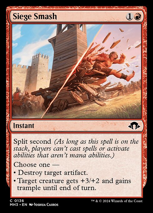 Siege Smash - 136 (Normal) Near Mint_Non-Foil