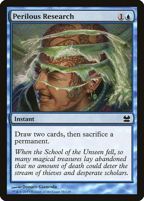 Perilous Research - 58 (Normal) Near Mint_Non-Foil