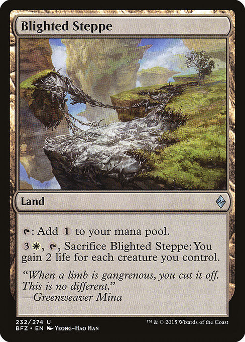 Blighted Steppe - 232 (Normal) Near Mint_Non-Foil
