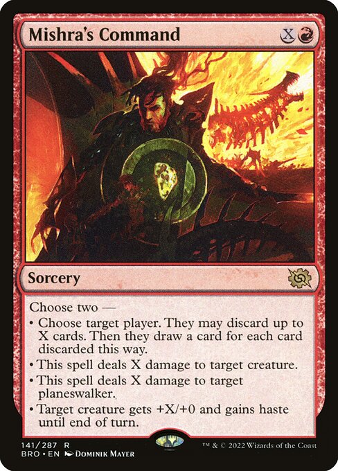 Mishra's Command BRO #141 Foil