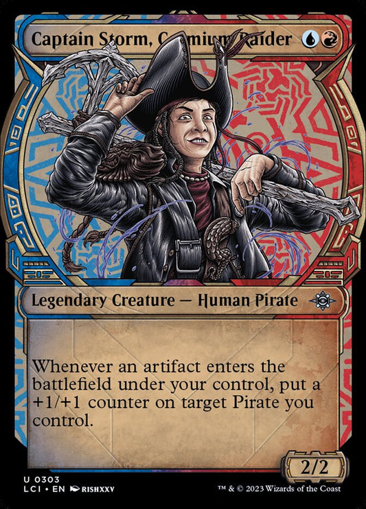 Captain Storm, Cosmium Raider - 303 (Foil)