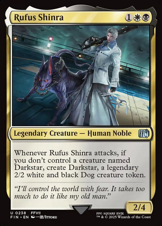 Rufus Shinra - 238 (Foil) (JP)
