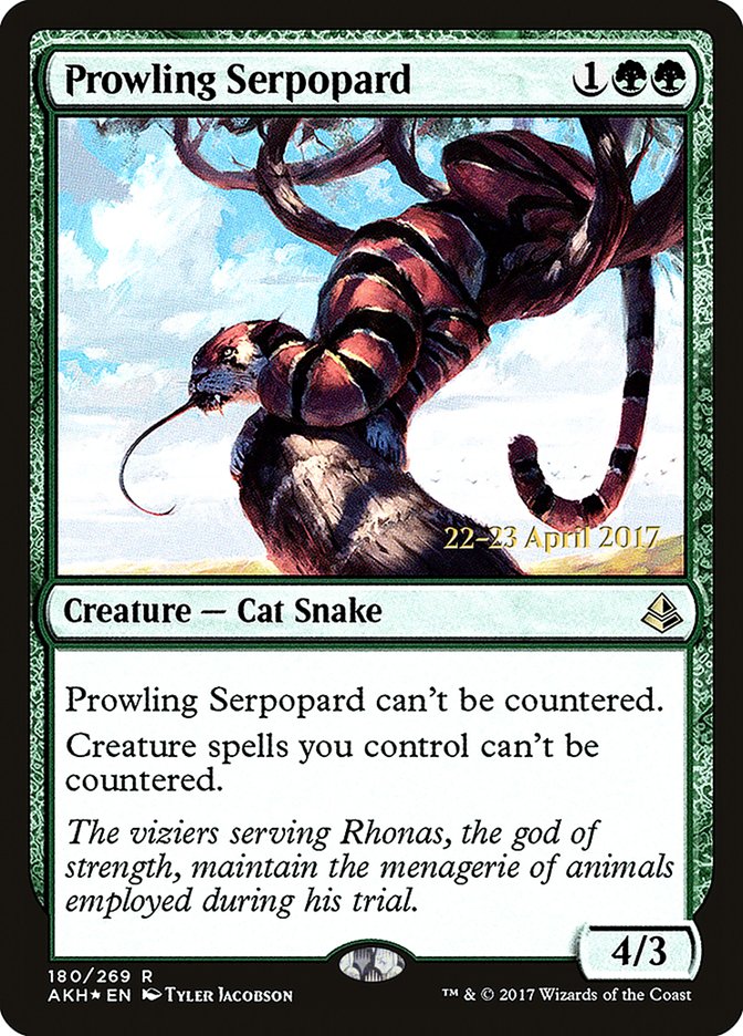 Prowling Serpopard - 180s (Foil)