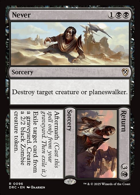 Never // Return DRC #96 Non-Foil