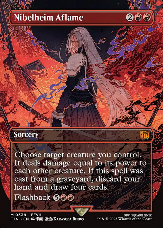 Nibelheim Aflame - 339 (Foil) (JP)