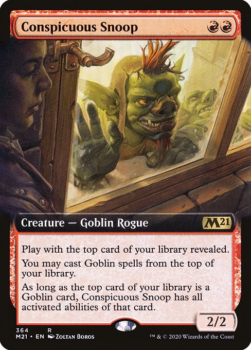 Conspicuous Snoop - 364 (Normal) Near Mint_Non-Foil